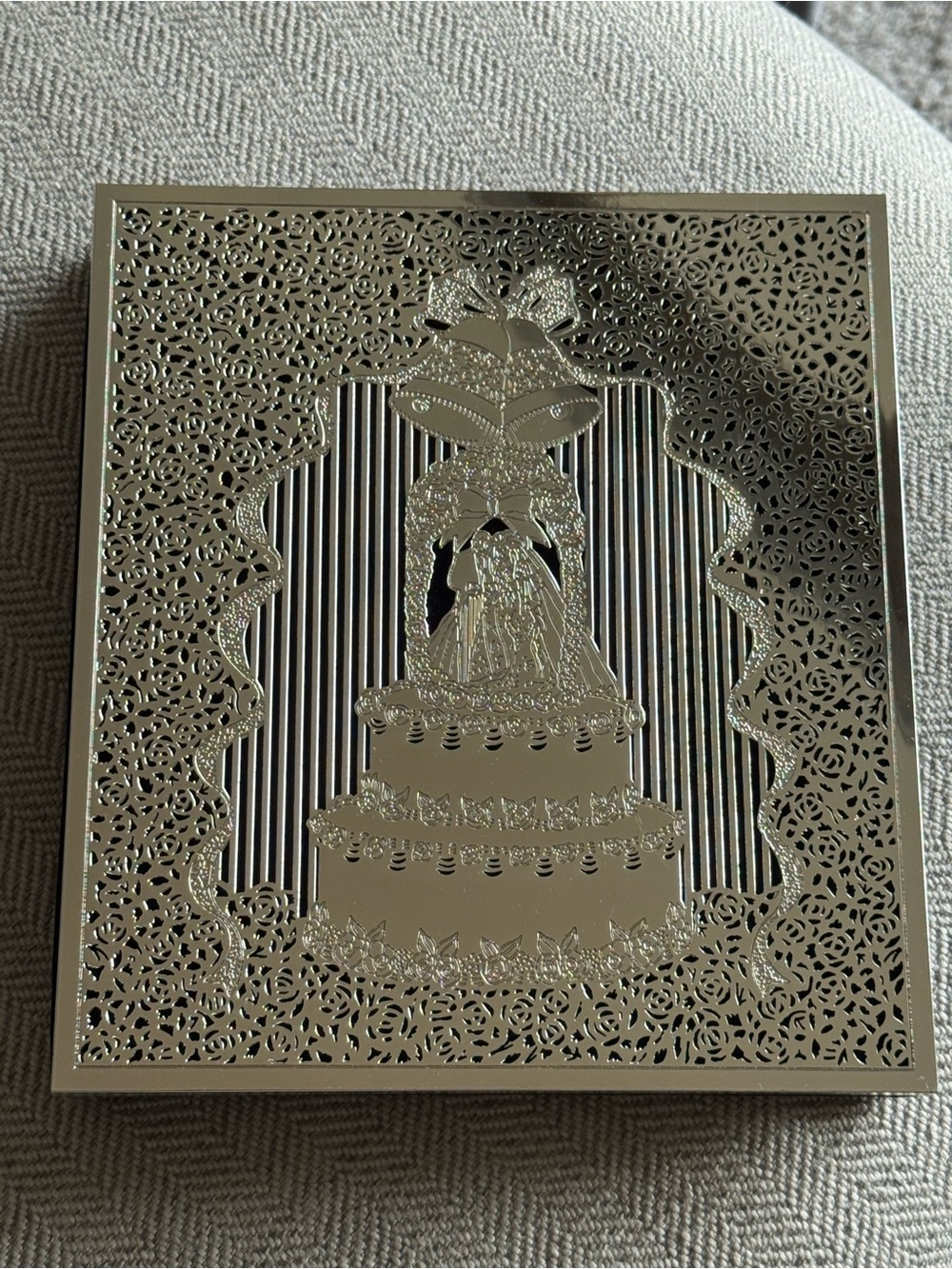 Silver-plated Wedding Keepsake Photo Album